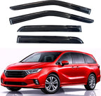 KPY Rain Guards Fit for 2018-2026 Honda Odyssey, Out-Channel Window Visors Vent Wind Deflectors 4PC, Car Accessories for 18-26 Odyssey