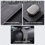 Purse Hook for Car Seat Headrest, Suede Car Purse Hook, Heavy Duty Car Hook Organizer for Handbags, Grocery Bags & Backpacks, Universal Car Hooks for SUV Truck Interior(Gray,2pcs)