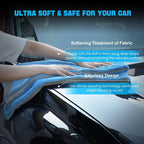 2 Pack Car Drying Towels (48" x 24"), Extra Large Microfiber Towels for Cars, 1400 GSM Ultra-Absorbent, Streak Free, Double Twisted-Loop Drying Towels Car Detailing for SUV, RV, Trucks