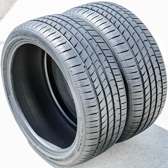 Set of 2 (TWO) Atlander Xsport-86 Summer Passenger Car High Performance Radial Tires-245/40R19 245/40/19 245/40-19 98W Load Range XL 4-Ply BSW Black Side Wall UTQG 420AA