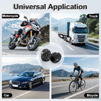 4 Pack Handmade Crystal Rhinestone Car Tire Valve Stem Caps, Wheel Valve, Attractive Dustproof Bling Accessories, Universal for Cars, Trucks and Motorcycles-Black