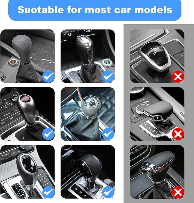 SLLAK Gear Shift Hoodie Cover, Universal Shift Knob Hoodie, Mini Hoodie for Car Shifter, Automotive Interior Cute Gadgets, Car Accessories and Decorations