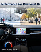 OTTOCAST Mini Nova, 2 in 1 Wireless Carplay & Android Auto Adapter, Plug & Play 2026 Upgraded with AI Assistance (Claude, Gemini, ChatGPT)