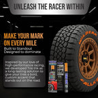 Orange Color Tire Paint Pen - Waterproof Permanent Paint pens for Car Wheels Lettering | Car Wash Safe and Durable | Made in Japan