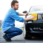 40 Pcs Yellow Microfiber Towels: 16"x16" Microfiber Drying Towels Bulk Micro Fiber Car Cleaning Cloth for Cars Drying Washing Polishing Cleaning Household Supplies