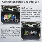 Truck Bed Cargo Net, Storage Elastic Mesh Net（35.4 * 15.7In）