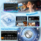 Car Stereo for Volkswagen VW Jetta Passat Golf Beetle Polo Caddy Tiguan Touran for SEAT for Skoda, 7 Inch IPS Touch Screen Wireless CarPlay & Android Auto, FM/AM/RDS Radio, EQ, SWC, Camera