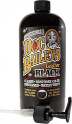 Leather Black Care -Premium Quality All In One Leather Cleaner, Conditioner, Waterproofer & Protectant - For your Car, Bike, Horse Tack, Home Decor and Other Leather Needs 32oz Bottle