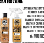 SPI_109_16TI Leather Cleaner and Conditioner Complete Leather Care Kit (16 fl oz) + SPI22016 Total Interior Cleaner & Protectant, (16 fl oz) 3 Items