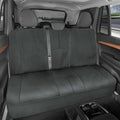 SpillGuard Waterproof Rear Bench Car Seat Cover, Black Stitching – Split Bench Rear Seat Protector with Neoprene Padding, Back Seat Cover for Kids & Dogs, Car Interior Covers