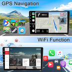 4+64G Android 15 Car Stereo Radio for Isuzu N Series NNR/NPR/NPS/NQR Truck 2009-2020 for CarPlay Wireless Android Auto 7in Car Screen with GPS Navigation Bluetooth WiFi FM RDS Backup Camera