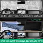 Windshield Snow Cover for Ford Bronco 2021-2026, 2-Layer Heavy Duty 600D Oxford Fabric, Premium Waterproof Windshield Cover for Ford Bronco, 2 Door and 4 Door (Not for Bronco Sport)
