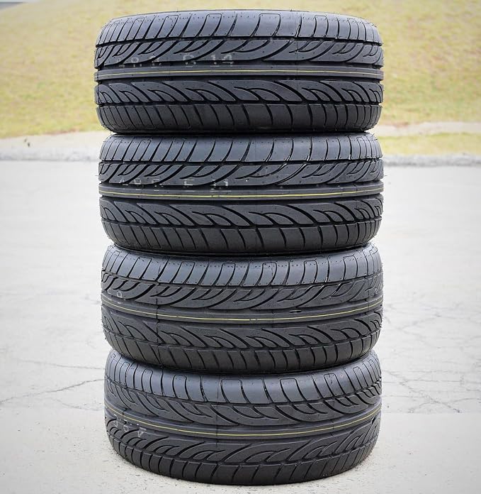 Set of 4 (FOUR) Hena All-Season Passenger Car High Performance Radial Tires-205/50R15 205/50ZR15 205/50/15 205/50-15 89W Load Range XL 4-Ply BSW Black Side Wall UTQG 400AA
