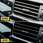 Car Detailing Brush Set 3-Pack, Interior and Exterior, | Scratch-Free Boars Hair - Exterior & Interior Cleaning Brushes - Safe for Leather, Piano Black Trim, Dashboards & Wheels