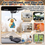 Air Fresheners Car Hanging Air Fresheners for Rearview Mirror Scented Hanging Accessories for Men Woman New Drivers(30 Pack,Bright)