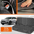 Dog Car Seat Cover Compatible with 2016-2026 Honda HR-V, Waterproof Pet Bench Seat Cover for Back Seat, 600D Heavy Duty Scratch Proof Nonslip Truck Seat Covers for Dogs