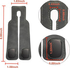 Amelity Car Headrest Hooks, Purse Hook for Vehicle 2 Pack Gray | Universal Car Interior Accessories for Women, Available in 2/4 Pack, Storage Hanger Holds Purses, Backpacks, Grocery Bags