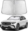 Windshield Sunshade Compatible for Mercedes-Benz GLC 2023-2024 2025 2026, Sun Visor for Front Windshield & Window Sun Shade Cover, UV Heat Blocker & Protector, Car Accessories