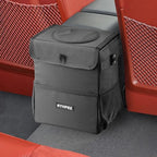 Car Trash Can with Lid - Leakproof Garbage Bin Car Organizer Bag, Foldable Vehicle Trash Bin with Structure Support, Automotive Truck Accessories for Women & Men (2 Gallon/7.5L)
