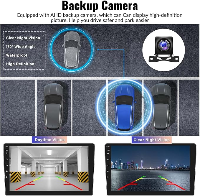 1G+32G Android Car Stereo Radio for Hyundai Elantra 2011 2012 2013 with Wireless Apple Carplay Android Auto Bluetooth 9 inch Touchscreen with GPS Navigation WiFi HiFi FM RDS Backup Camera MIC
