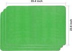 Microfiber Towels for Cars, 3 Pack 35.4" x 23.6" Car Drying Towel, Green Reusable Car Towel, Quick Drying Car Microfiber Cleaning Cloth for RVs, SUVs, Trucks