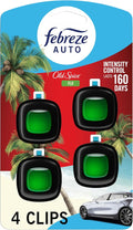 Odour-Fighting Auto Air Freshener, Car Vent Clip, Old Spice Fiji, 4ct