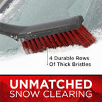 Force 17” 518RFB Snowbrush with Ice Scraper for Car, Single