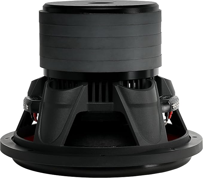 12" Quinta Stack Composite Cone Subwoofer (TXX-BDC-V-12), Superior Performance, 2400W, 5 Magnets, BASV Voice Coil, Aluminum Basket, Weaved Tinsel Leads, Multi-Connect Terminals, 2 * 4 Ohms