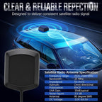 23FT Satellite Radio Antenna Compatible with Sirius XM, Magnetic Mount, SMB Connector 2320-2345MHz, for Car Receivers, Includes Trim Removal Tool