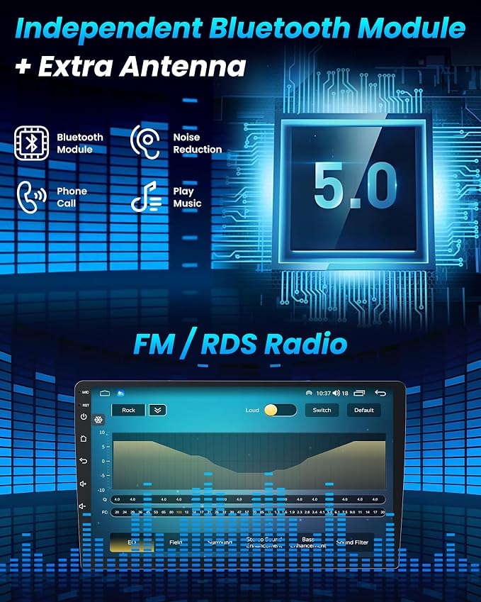 Car Radio for Ford F150 2009-2014: [4Core 64G ROM] 9 inch 1280 * 800 Touch Screen Stereo Head Unit with Wireless Carplay Android Auto GPS Bluetooth WiFi SWC FM RDS Mirror Link Backup Camera