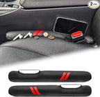 Car Seat Gap Filler for Dodge Accessories Durango Charger Challenger Dart Journey Block The Gap Between Seat and Console Stop Things from Dropping (2PCS, Black)