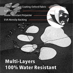 SUV Cargo Liner for Dogs, Water Resistant Pet Cargo Cover Dog Seat Cover Mat for SUVs Sedans Vans with Bumper Flap Protector, Non-Slip, Large Size Universal Fit, Paw Print