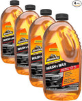 Ultra Shine Car Wash and Car Wax, Cleaning Fluid for Cars, Trucks, Motorcycles, 64 Fl Oz Each (Pack of 4)