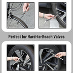 Dual Head Tire Pressure Gauge - 2 Pack, 10-150PSI, Car Tire Gauge