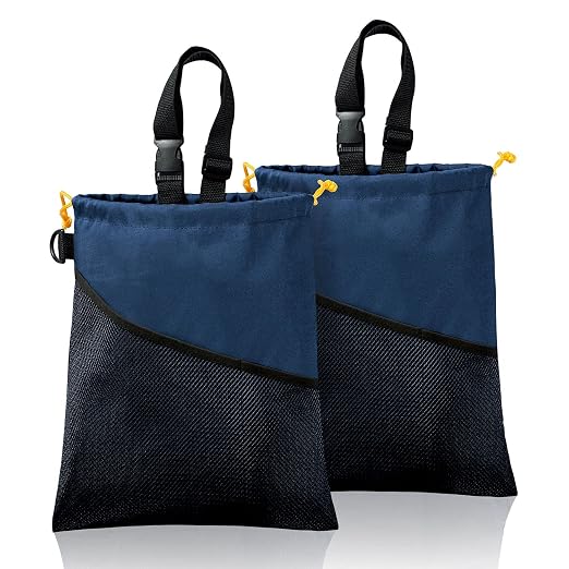 2PCS Hanging Car Garbage Can - Waterproof Leakproof Trash Bag | Car Trash Can with Durable Leakproof Lining, Keeps Vehicle Clean and Neat
