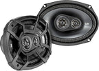 2 Pair Car Speaker Package of 2X Kicker CSC654 300-Watt 6.5" Inch 2-Way Black Coaxial Speakers + 2X CSC6934 450W 6x9 CS Series 3-Way Speakers - Bundle Combo with Enrock 50 Foot 14 Gauge Speaker Wire