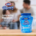 Fraganzia Crystal Beads Air Freshener Twin Pack, Long Lasting Room Deodorizer and Odor Eliminator Gel Beads for Home, Car, or Office, Morning Sky Scent, 24 Fl Oz