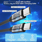 [Apple MFi Certified] Retractable Car Charger USB C, 120W USB C Car Charger 4 in 1 PD/QC Type C Fast Charge Cigarette Lighter Adapter for iPhone 17/17 Pro Max/16 Pro/15/Galaxy S26/S25/Pixel