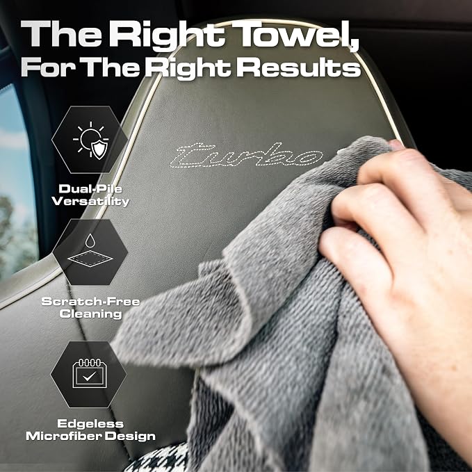 Blackline Leather Cleaner and Conditioner Care Kit with Microfiber Towel, 2 16 Fl Oz Bottles, Gentle APC and Leather Rehydrate, Cleans and Conditions Leather Car Interiors Bags Furniture & More