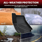 Floor Mats & Cargo Liner with Backrest Mat 2025 2026 2027 for Chevy Equinox/GMC Terrain (Not for Equinox EV), All Weather TPE Custom Fit Floor Mats, Car Mats Full Set for Equinox/Terrain