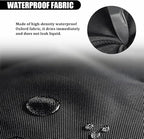 Car Trunk Organizer with Lid, Multi-Compartment Waterproof Vehicle Trunk Storage Box with Reinforced Handle, Foldable Automotive Cargo Container Organizer, Universal for Vehicles