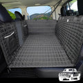 Back Seat Extender for Dogs Truck, Large Hard Bottom Car Seat Cover for Dogs, Waterproof Dog Hammock for Full Size Truck for Ford F-Series/RAM 1500/Silverado/Sierra