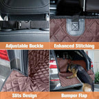 SUV Cargo Liner for Dogs, Waterproof Trunk Cover for SUVs with Bumper Flap Protector, Scratchproof Durable 600D Oxford Fabric, Non-Slip, Machine Washable