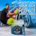 CWS_133_16 Glossworkz Gloss Booster Car Wash Soap (Works with Foam Cannons, Foam Guns or Bucket Washes) Safe for Cars, Trucks, Motorcycles, RVs & More, 16 fl oz, Watermelon Scent