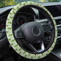 Funny Pickle Steering Wheel Cover, Non Slip Polyester Car Wheel Protector for Car SUV Truck, Universal 15 Inch