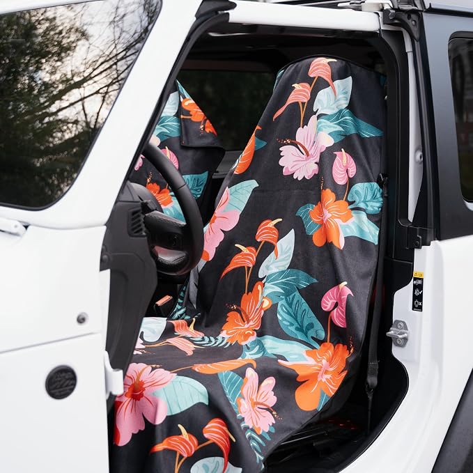 Athletic Running Towel, Full-Sized, Car Seat Cover - Performance Microfiber (Moonrise in Maui)