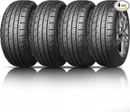 Set of 4 (Four) UN108 All Season 225/40R18 92W XL High Performance Passenger Tires 225/40/18-Includes 3-Year Road Hazard Warranty (Tire Only)