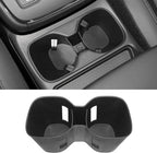 Cup Holder Inserts for Honda CRV Accessories 2023 2024 2025 2026 Center Console Cup Holder Protector for Honda CRV CR-V LX EX EX-L Sport Hybrid Sport-L Hybrid Sport Touring Hybrid TPE Material Black
