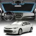 for Toyota Camry Sun Shade Windshield Cover - Custom Fit Camry Accessories 2012-2017 Sunshade Foldable UV Protection & Heat Shield Sun Visor Accessories