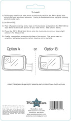 RM10 Blind Spot Mirrors for 2009-2018 Ram Trucks with Non-Towing Mirrors